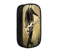 IZIWDORW Sid Vicious - Estuche para lápices con ventana transparente, fácil identificación de bolígrafos, bálsamos labiales, pequeños accesorios
