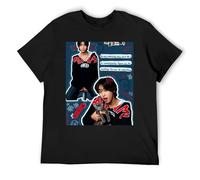 IZIWDORW Stray Kids Quick Training Top Performance - Camiseta de manga corta con control de humedad, Negro, L