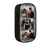 IZIWDORW Team Damon Salvatore - Estuche organizador de tamaño de viaje, diseño compacto con cremallera que cabe en bolsos, mochilas, maletas