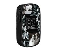 IZIWDORW Team Damon Salvatore - Estuche para kits de costura, organizador compacto con bolsillos de malla para agujas, hilo, tijeras