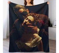 IZIWDORW The Phantom of the Opera - Manta plegable hipoalergénica para viajes, coche, invierno, salón, no se desprende, terciopelo suave al tacto