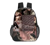 IZIWDORW The Phantom of the Opera Mochila Cheerful Clear Swim Bag Transparente PVC Impermeable Mochila Escolar para Niños Niñas Niños