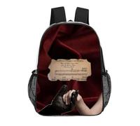 IZIWDORW The Phantom of the Opera - Mochila de gran apertura, transparente, PVC, impermeable, para niños y niñas