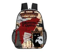 IZIWDORW The Phantom of the Opera Mochila Dynamic Clear Swim Bag Transparente PVC Impermeable Mochila Escolar para Niños Niñas Niños