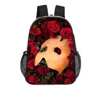 IZIWDORW The Phantom of the Opera Mochila elegante bolsa de natación transparente PVC transparente impermeable mochila escolar