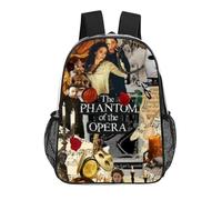 IZIWDORW The Phantom of the Opera Mochila organizada transparente bolsa de natación transparente PVC impermeable mochila escolar para niños niñas niños