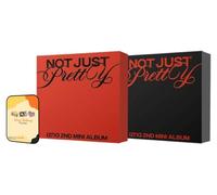 izna Album - Not Just Pretty A + B 2 Photobook ver. Full Album Set+Pre Order Benefits+BolsVos Exclusive Idol-Inspired Giveaways Package