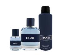 Izod blue gift set 100ml edt + 15ml edt + 200ml body spray