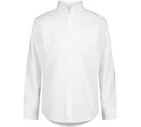 Izod Camisa Abotonada para Hombre, Blanco, S