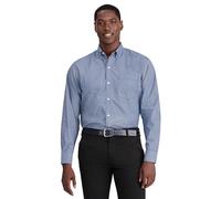 Izod Camisa de Manga Larga con Botones para Hombre - Azul - Large