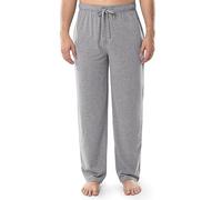 Izod Jersey Knit Sleep Pant Parte Inferior de Pijama, Gris, M para Hombre