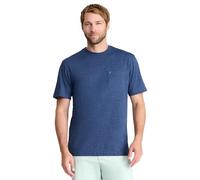 IZOD Saltwater-Camiseta de Manga Corta con Bolsillo, Club Azul, X-Large para Hombre