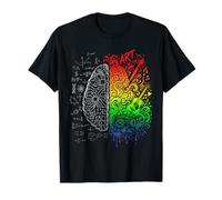 Izquierda Derecha Cerebro Psicología Neurociencia Anatomía del Cerebro Camiseta