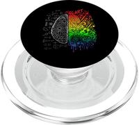 Izquierda Derecha Cerebro Psicología Neurociencia Anatomía del Cerebro PopSockets PopGrip para MagSafe