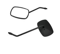 Izquierda Derecha Espejo Espejo Retrovisor Lateral para Motocicleta para Ducati Monster 696, Monster 797, Monster 821, Hypermotard 950, con Extensor De Campo Visual. Espejo Tráfico(Negro)