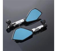 Izquierda Derecha Espejo Espejos Retrovisores Laterales para Motocicleta para Benelli TRK 502X TNT 125 BN 125 Leoncino 500 752S 502C. Espejo Retrovisor. Espejo Tráfico(Plata)