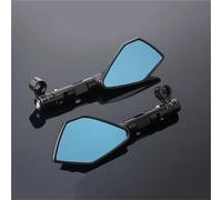 Izquierda Derecha Espejo Espejos Retrovisores Laterales para Motocicleta para Benelli TRK 502X TNT 125 BN 125 Leoncino 500 752S 502C. Espejo Retrovisor. Espejo Tráfico(Negro)