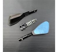 Izquierda Derecha Espejo Espejos Retrovisores Para Motocicleta Para H&onda XL1000V, XL700V, NT700V, XL125V, XR230, APE50, Con Estacionamiento Auxiliar Y Marcha Atrás. Espejo Tráfico(NEGRO)