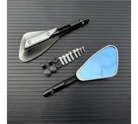 Izquierda Derecha Espejo Espejos Retrovisores Para Motocicleta Para K&awasaki Para Z900, Para Z900RS, Para Z800 Y Para Z1000, Tornillos De 8 Mm Y 10 Mm Espejo Tráfico(Titanio)