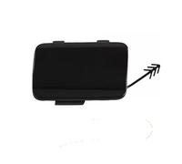 Izquierda Derecha para Q3 2013 2014 2015 Cubierta Tapa Gancho Remolque para Parachoques Trasero Izquierdo O Derecho Automático Gancho Remolque Coche(Black,Lado Derecho)