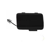 Izquierda Derecha para Q3 2013 2014 2015 Cubierta Tapa Gancho Remolque para Parachoques Trasero Izquierdo O Derecho Automático Gancho Remolque Coche(Black,Izquierda)