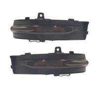 Izquierdo Derecho Espejo Lateral Luz Señal Giro Intermitentes LED Dinámicos Espejo Lateral Coche Para Ford Para Edge 2015 2016 2017 2018 2019