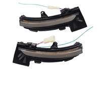 Izquierdo Derecho Espejo Lateral Luz Señal Giro Para Skoda Para Octavia Mk3 Para A7 5E 2014 2015 2016 2017 2018 2019 Intermitentes LED Dinámicos Para Espejo(Blue-Yellow)