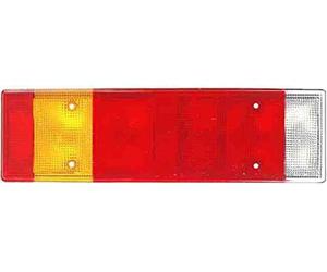 Izquierdo=Derecho-PILOTO TRASERO-Solamente TULIPA-Ambar-Blanco-Rojo-Reflex MULTIFUNCION IPARLUX Compatible con IVECO Camiones/Trucks - UNIVERSAL