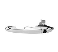Izquierdo Exterior Maneta Puerta Para FIAT Para 500 500C 2007 2008-2018 | Manija Puerta Exterior Con Volante A La Izquierda/derecha Cromada 68069943AC 68069942AB