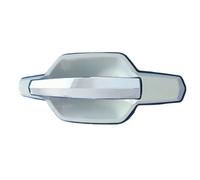 Izquierdo Exterior Maneta Puerta Para Hyundai Terracan 2001 2002-2007 | Manija Puerta Exterior Cromada Lisa Delantera Trasera Izquierda Derecha Acabado Liso, Plástico ABS