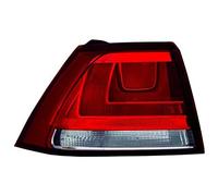Izquierdo-PILOTO TRASERO-sin portalámparas-Blanco-Rojo-Exterior