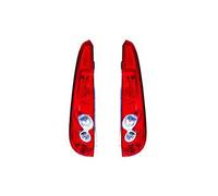 Izquierdo-PILOTO TRASERO-sin portalámparas-Blanco-Rojo IPARLUX compatible con FORD FIESTA Mk6 5P (05->08)