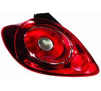 Izquierdo-PILOTO TRASERO-sin portalámparas-Blanco-Rojo IPARLUX compatible con FORD KA (08->)