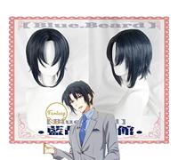 IZUMI IORI Game IDOLiSH7 Cosplay Wig Short Synthetic Hair for Adult Halloween Role Play+ Wig Cap