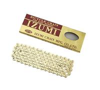 Izumi Standard Track/Fixed Gold Cadena Fija estándar de 1/8 x 1/2 (116 eslabones), Unisex, Dorado, Talla única