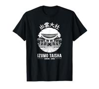 Izumo Taisha Shinto Santuario Japón Sello Estilizado Recuerdo Camiseta