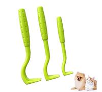 IZyufan 3 Pinzas Garrapatas,Ganchos para Garrapatas,Herramientas para Eliminar Garrapatas,Garrapatas Gancho removedor de garrapatas para Perros(Verde)