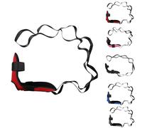 Izzila Stretching Strap With Loops and Detachable Foot, Fascia Stretcher Used for Foot & Calf Stretcher for Yoga (RED)