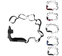 Izzila Stretching Strap With Loops and Detachable Foot, Fascia Stretcher Used for Foot & Calf Stretcher for Yoga (GREY)