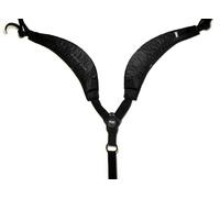 Izzo Golf Ionetix - Correa Doble, tamaño Mediano/Grande, Color Negro