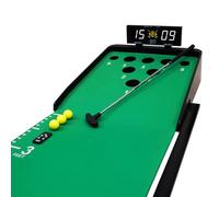 Izzo Golf Putter Clash Electronic Putting Game - Tablero Digital y 4 Modos de Juego, Juego de Golf para Interior para Adultos, 3,4 m Putting Green Mat, Regalos de Golf para Hombres, Putter