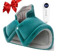 IZZUBIZ Regalos para el día de la madre para mamá de parte de hija hijo, almohadilla térmica para cuello, hombro, regalo para esposa, día del padre, regalos para papá, almohadillas de calor eléctricas