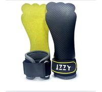 IZZY Calleras Crossfit para Hombre y Mujer - Protección de Palmas para Pesas y Gimnasio, Antideslizantes sin Tiza, Grip Cómodo con Correa Ajustable