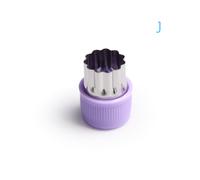 J-1 Cortador de verduras con forma de estrella y corazón, mango de plástico, herramientas de cocina portátiles