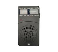 J-166 Pocket Portable Radio FM/AM SintonizacióN Digital Receptor de Radio FM87-108MHz Reproductor de MúSica MP3 Radios