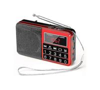 J-429sw Small Radio Portable Am/fm/sw, Digital Radio Rechargeable