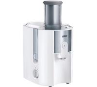 J 500 WH Exprimidor 900 W Acero inoxidable, Blanco, Licuadora blanco/Acero fino, Exprimidor, Acero inoxidable, Blanco, 2 L, 1,25 L, 7,5 cm, 900 W