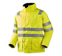 J.A.K. 12136293 Serie 12136 98% Oxford Nylon 300D/2% Negastat High Performance Parka, amarillo/Marino, L Tamaño