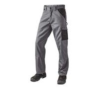 J.A.K. 920650080 Serie 9206 - Pantalones (65% poliéster, 35% algodón, talla 32/32), color gris y negro