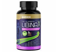 J.Armor Libinax 60 Cápsulas Testosterona Hombre, Pre Entreno, Pre Workout, Preentreno, Arginina,Citrulina malato, Musculacion, Arginina y Citrulina, Tribulus Terrestris, Maca, Zinco
